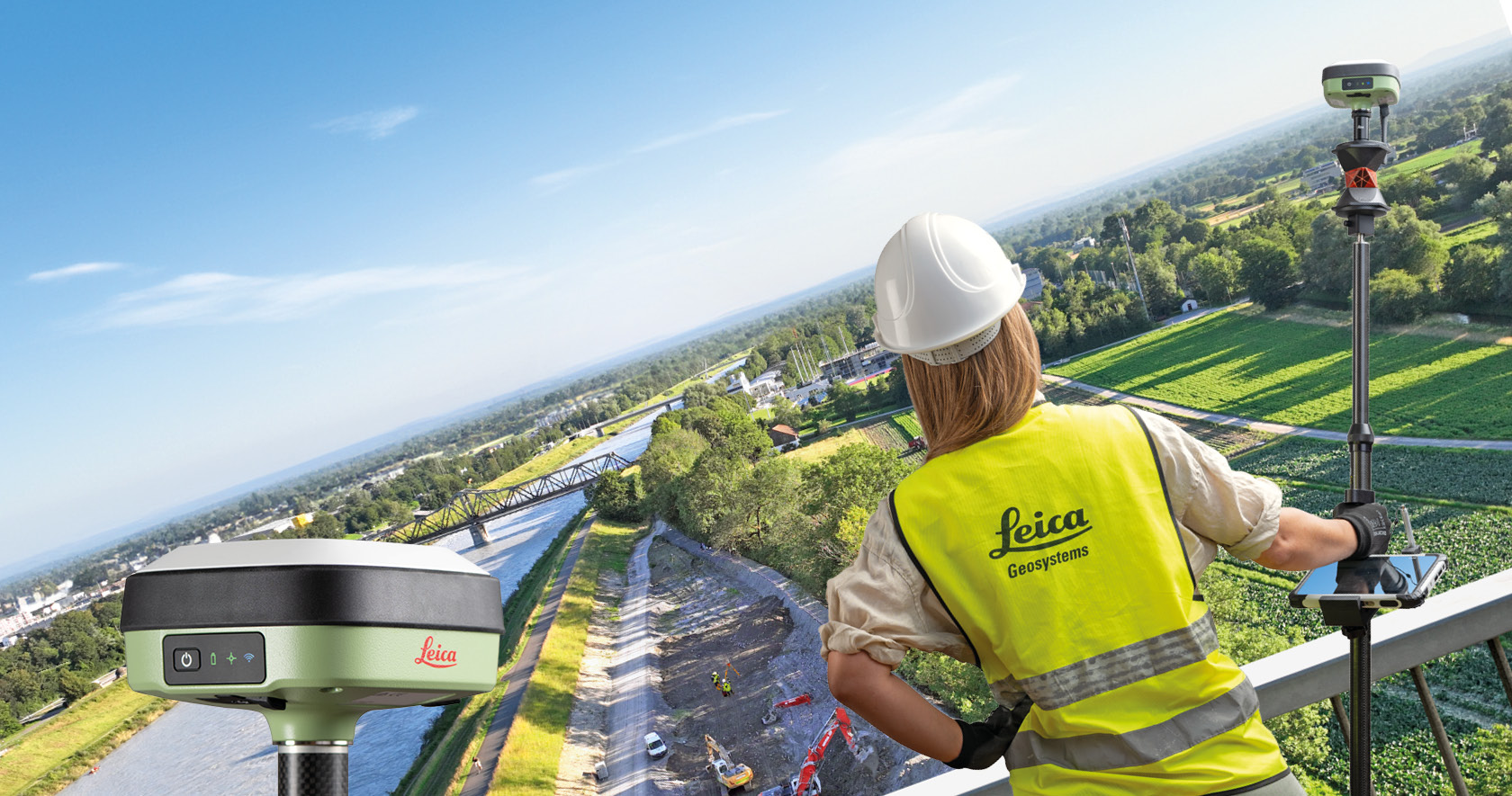 Leica GS05 GNSS RTK-ровер